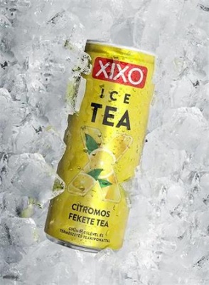Üdítőital, szénsavmentes, 250 ml, XIXO "Ice Tea", citromos fekete tea