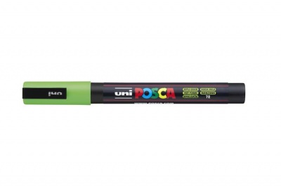 Dekormarker, 0,9-1,3 mm, UNI "Posca PC-3M", almazöld