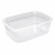 Műanyag tál, tetőzhető, 500 ml, 50 db "Svéd"